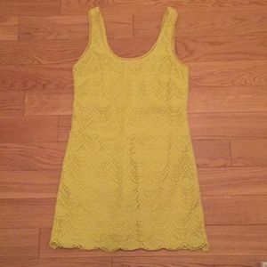 Yellow Lace Juicy Couture Sun Dress
